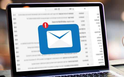 E-Mail Postfach symbolisiert E-Briefkasten.